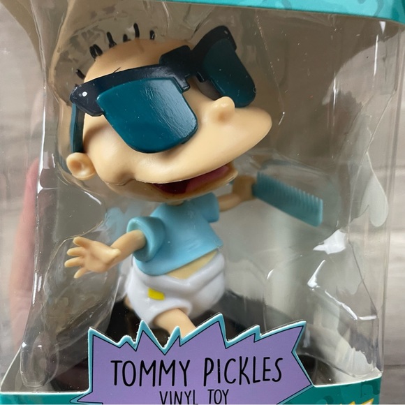 2017 Nickelodeon Nick Box Rugrats TOMMY PICKLES Vinyl Figure Toy Exclusive NEW - Picture 5 of 5